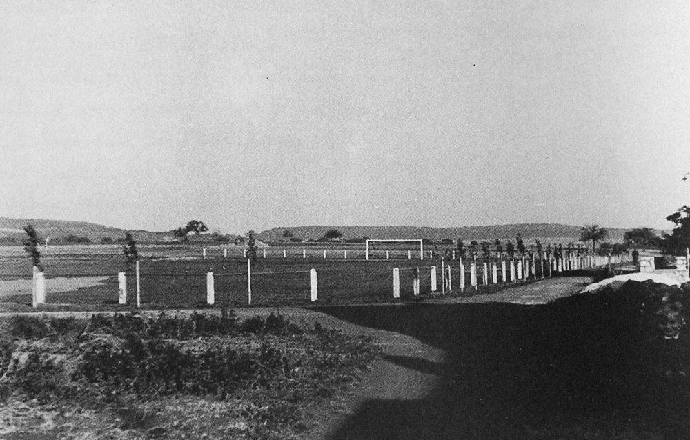 Erweiterter sportplatz